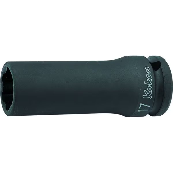 Socket 21mm Surface Drive, 80mm, 1/2 Sq. Drive, Ko-Ken, Mfr#: 14310M-21